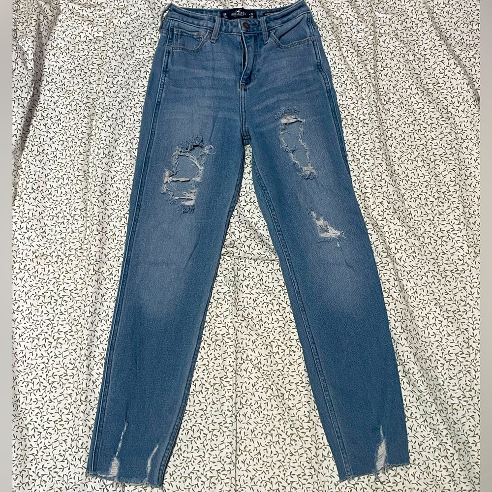 Hollister ultra high-rise mom jeans vintage stretch, W27, L27